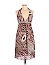 Trina Turk 100% Cotton Brown Casual Dress Size 6 - photo 1