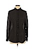 H&M Black Long Sleeve Blouse Size 10 - photo 1