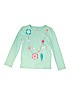 Gymboree 100% Cotton Green Long Sleeve T-Shirt Size 8 - photo 1