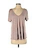 Lush Tan Short Sleeve Top Size S - photo 1