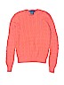 Ralph Lauren 100% Cotton Orange Pullover Sweater Size S (youth) - photo 1