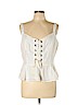 Point Sur White Sleeveless Blouse Size L - photo 1