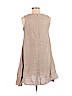 Zara 100% Linen Tan Casual Dress Size M - photo 2