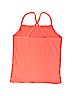 Justice Solid Orange Sleeveless Top Size 10 - photo 2