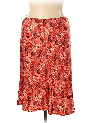 New York & Company Silk Skirt (view 1)