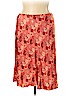 New York & Company 100% Silk Orange Silk Skirt Size XL - photo 1