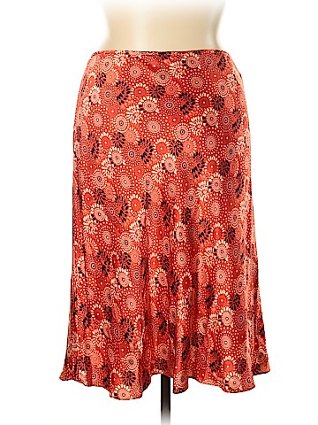 New York & Company Silk Skirt (view 2)