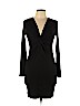 Topshop Black Casual Dress Size 10 - photo 1