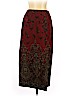 Notations Burgundy Casual Skirt Size L (petite) - photo 1