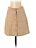 Intermix 100% Leather Tan Leather Skirt Size P (petite) - photo 1