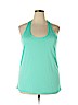 Xersion 100% Polyester Green Active Tank Size XXL - photo 1