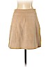 Intermix 100% Leather Tan Leather Skirt Size P (petite) - photo 2