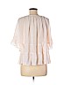Calypso St. Barth 100% Cotton Pink Short Sleeve Blouse Size M - photo 2