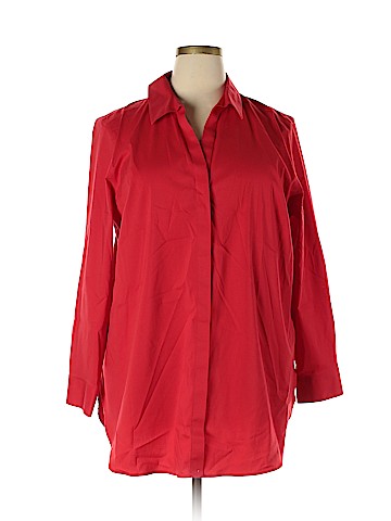 Foxcroft Long Sleeve Blouse (view 1)