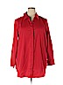 Foxcroft Red Long Sleeve Blouse Size 20w - photo 1