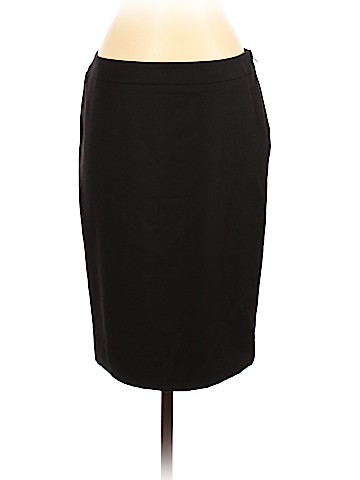Yves Saint Laurent Rive Gauche Wool Skirt (view 1)