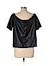 Bailey 44 Black Faux Leather Top Size L - photo 2