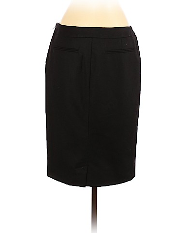 Yves Saint Laurent Rive Gauche Wool Skirt (view 2)