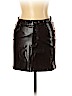 Moschino Jeans Brown Faux Leather Skirt Size 10 - photo 1