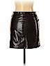 Moschino Jeans Brown Faux Leather Skirt Size 10 - photo 2