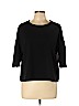 Ellen Tracy Black 3/4 Sleeve Top Size L - photo 1