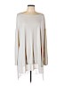 Eileen Fisher 100% Polyester Ivory Long Sleeve Blouse Size L - photo 1