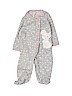 Carter's Polka Dots Graphic Gray Long Sleeve Outfit Size Newborn - photo 1