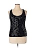New York & Company 100% Rayon Black Sleeveless Blouse Size XL - photo 1
