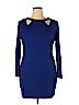 Nicole Miller Studio Blue Casual Dress Size 16 - photo 1