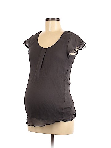 Motherhood Short Sleeve Blouse (view 1)