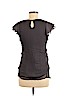 Motherhood 100% Polyester Gray Short Sleeve Blouse Size M - photo 2