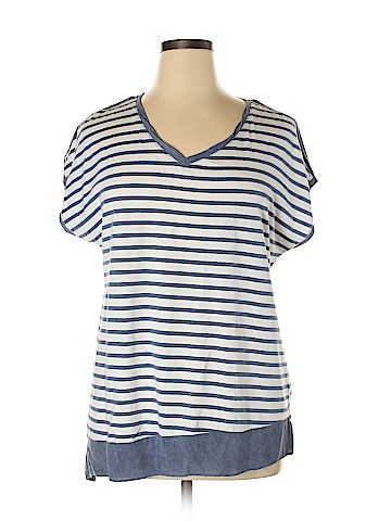 Christopher & Banks Short Sleeve T-Shirt (view 1)