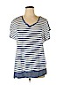 Christopher & Banks Blue Short Sleeve T-Shirt Size XL - photo 1