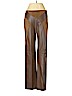 Valentino Brown Leather Pants Size EU (IT) 40 / US 4 - photo 1
