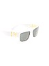 Versace Solid White Sunglasses One size - photo 1