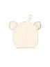 Old Navy 100% Cotton White Beanie Size 12-24 mo - photo 2