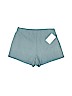 Free People 100% Cotton Teal Shorts Size 0 - photo 1