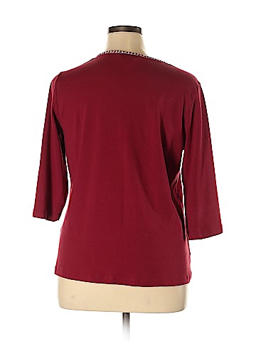 Cj Banks 3/4 Sleeve Top (view 2)