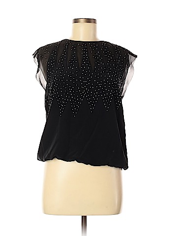 BCBGMAXAZRIA Short Sleeve Blouse (view 1)