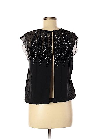 BCBGMAXAZRIA Short Sleeve Blouse (view 2)