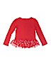 Gap Kids 100% Cotton Solid Red Long Sleeve Top Size S (kids) - photo 2