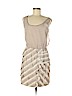 Sachin + Babi for Ankasa 100% Silk Tan Casual Dress Size 6 - photo 1