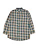 Assorted Brands 100% Cotton Teal Long Sleeve Button-Down Shirt Size XL (youth) - photo 1