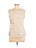 Vince Camuto Ivory Sleeveless Top Size M - photo 1