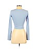 Forever 21 Blue Long Sleeve Top Size S - photo 2
