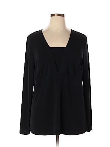 Apt. 9 Long Sleeve Top (view 1)