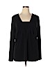 Apt. 9 Black Long Sleeve Top Size 1X - photo 1