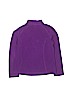The North Face 100% Polyester Solid Purple Fleece Jacket Size 5 - photo 2