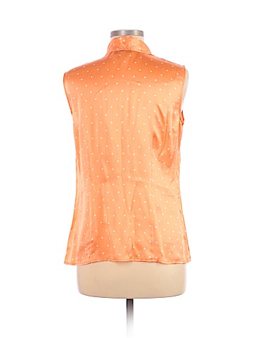 St. John Sleeveless Silk Top (view 2)