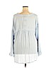 Nine West 100% Viscose Blue Long Sleeve Blouse Size XXL - photo 2